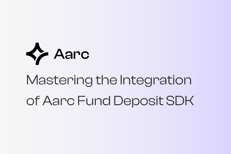 Mastering the Integration of Aarc Fund Deposit SDK